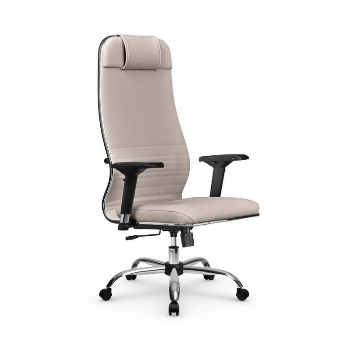 Кресло руководителя МЕТТА L-1m-38К2/4D MPES хром 17833 - вид 6